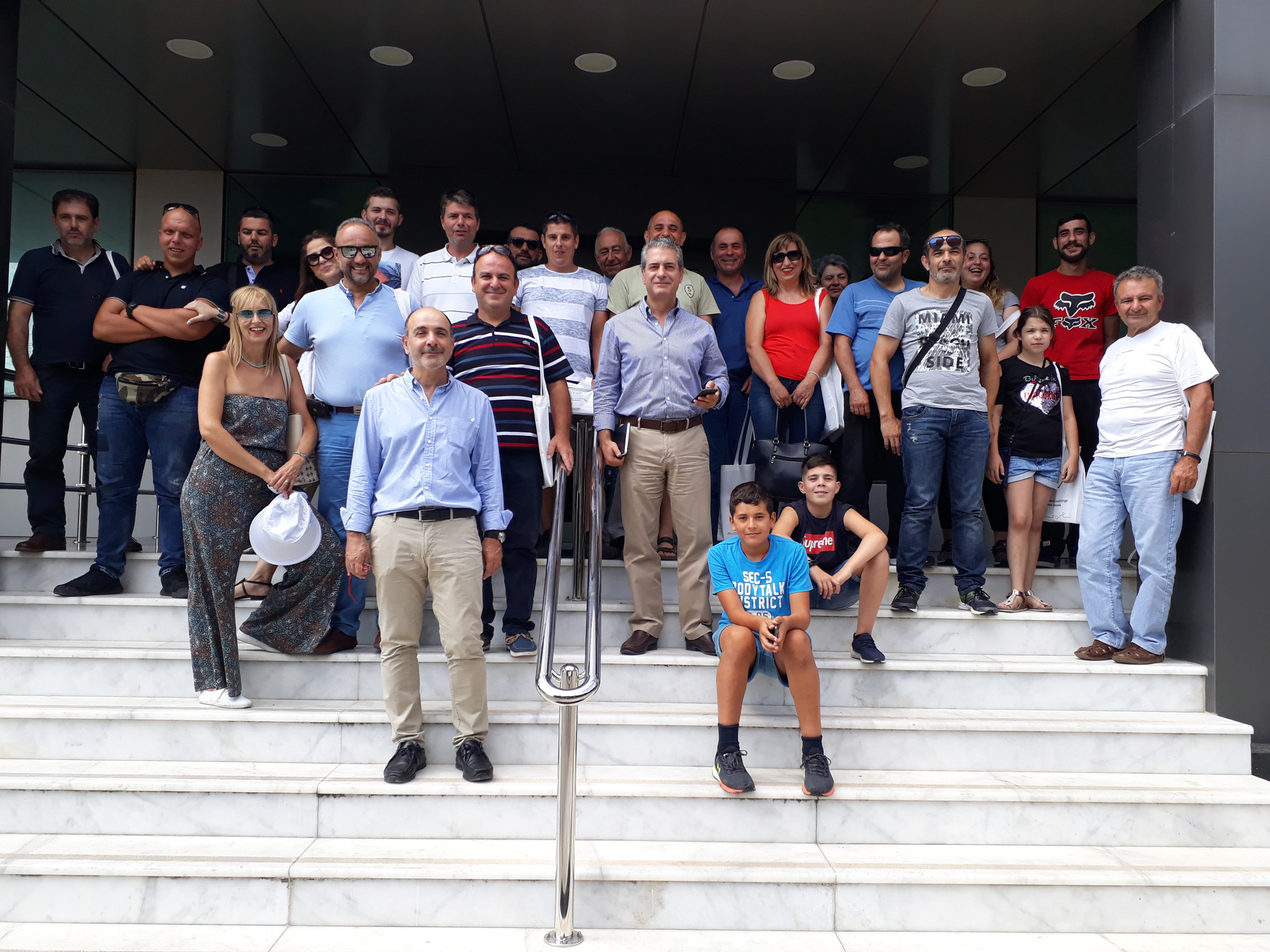 Η Neokem υποδέχτηκε το Σωματείο Μεταλλοκατασκευαστών Ν. Χανίων «Ο Ήφαιστος»